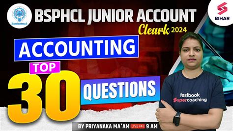 Bsphcl Junior Accountant Accounting Bsphcl Class Top