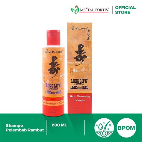 Jual METAL FORTIS Shampo Metal 200 100 60 ML Hair Nourishing Long