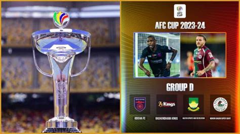 AFC Cup 2023 24 Mohun Bagan SG Odisha FC To Play Bashundhara Kings