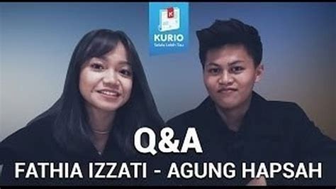 SahabatKurio Fathia Izzati Agung Hapsah Vidio