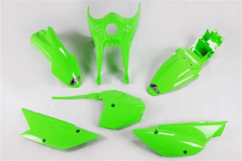 Complete Body Kit Green Kawasaki Ufo Plast