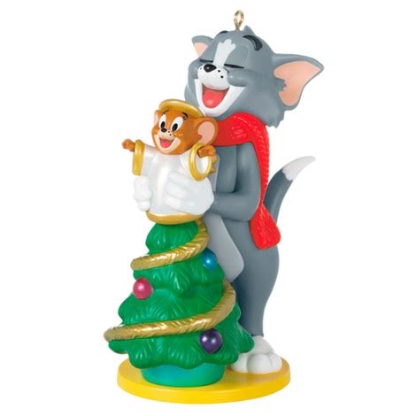 2022 Decorating the Tree, Tom and Jerry* | QXI7093 | Hallmark Ornaments ...