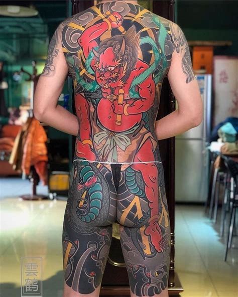 Japanese Bodysuits On Instagram Gorgeous Work Done By Yunhetattoo