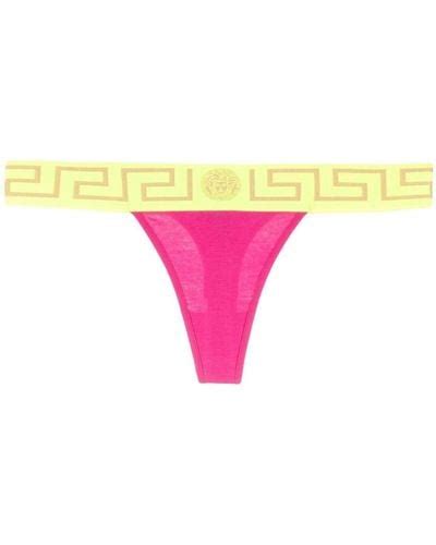 Pink Versace Lingerie For Women Lyst