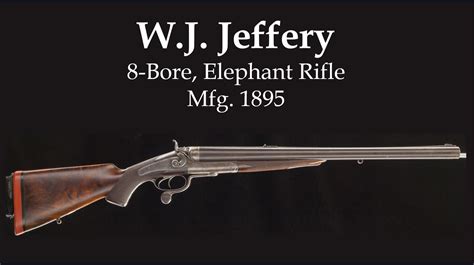 For Sale Wj Jeffery 8 Bore Elephant Rifle Mfg 1895