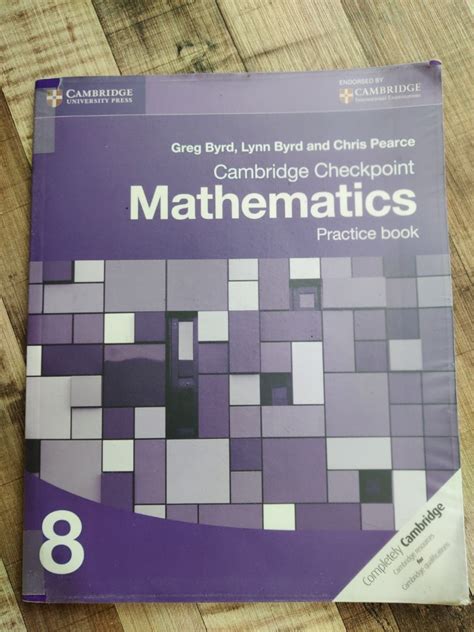 Cambridge Checkpoint Mathematics Practice Book Year Hobbies Toys