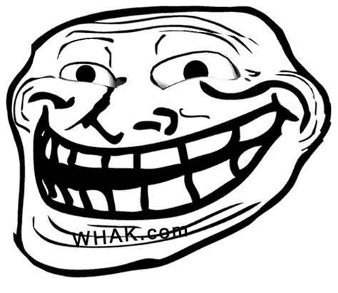 Troll Face GIF Animations For Trolling: Meet Mr & Mrs Trollface, Animated Troll GIFs, Tripping ...