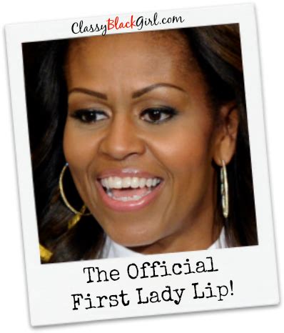 First Lady Michelle Obama Nude Lip Classy Black Girl X Png