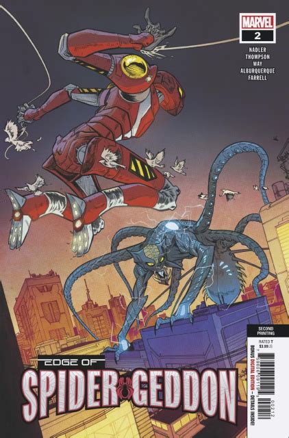 The Edge Of Spider Geddon 2 Alburquerque 2nd Printing Fresh Comics