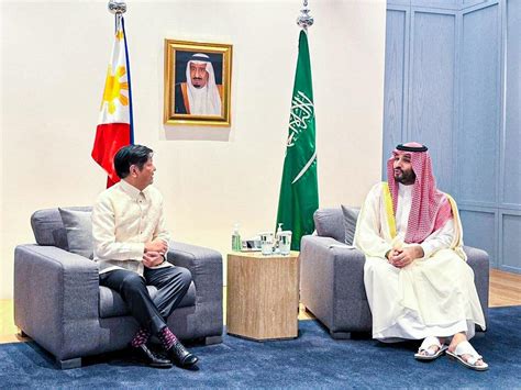 Pbbm Holds Bilateral Meeting With Saudi Arabias Crown Prince And Prime