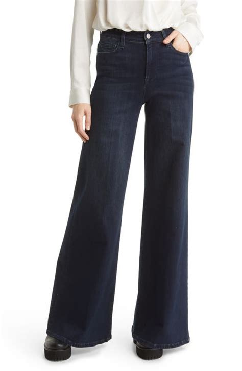 Frame Le Palazzo High Waist Wide Leg Jeans Editorialist