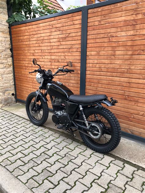 Yamaha Sr Scrambler Umbau Yamaha Sr Scrambler Von Daniel