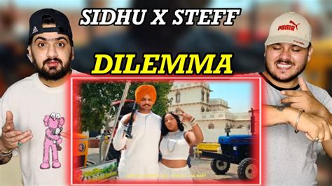 Reaction On Stefflon Don Dilemma Ft Sidhu Moose Wala GuiltyBeatz