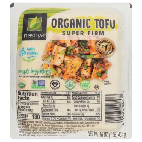 Nasoya Tofu Organic Super Firm Publix Super Markets