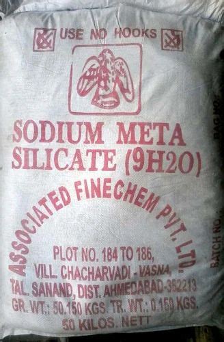 Technical Grade Sodium Metasilicate Powder Kg At Rs Kg In Chennai