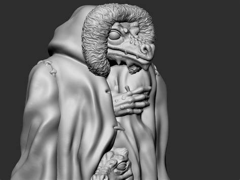 3d File Three Kobolds In A Trench Coat 3d Print Model・3d Print Design