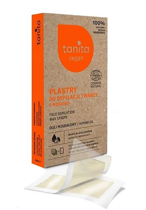 TANITA 12 PLASTRY Z WOSKIEM DO DEPILACJI TWARZY 11672484658 Allegro Pl