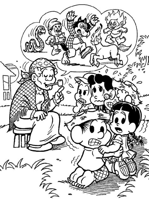 Desenhos do Folclore Brasileiro para colorir - Desenhos Imprimir