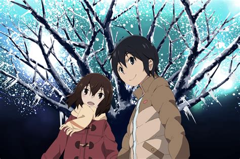 Hd Wallpaper Of Satoru And Kayo From Erased By