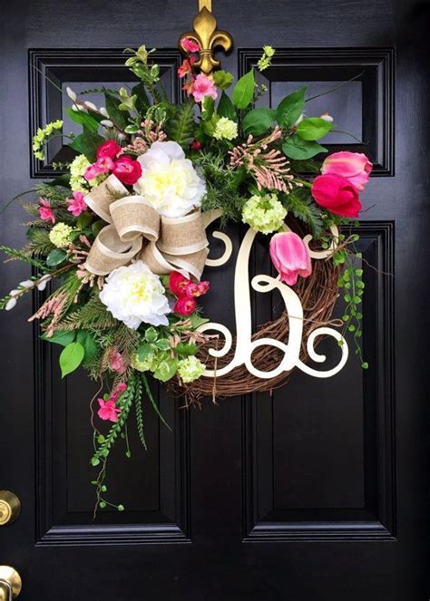 Spring Wreaths Summer Wreaths Front Door Wreaths Wreaths Silk