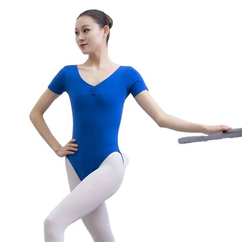 Ballet Exercise Leotards Gymnastics Dance Leotards Adult Cotton Leotard