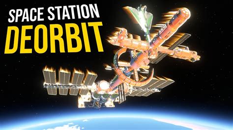 Ksp Epic Space Station Deorbit Youtube