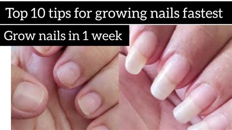 How To Grow Nail Faster And Healthy Top 10 Tips For Growing Nail