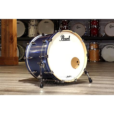 Pearl Masters Maple Complete 22x16 Bass Drum Light Blue Metallic Dcp