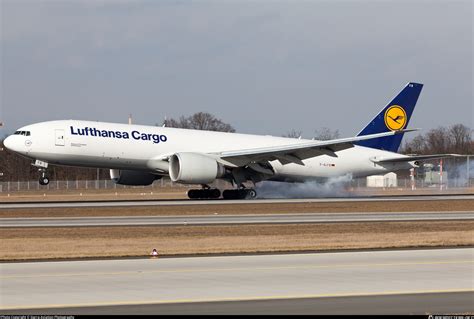 D ALFB Lufthansa Cargo Boeing 777 FBT Photo By Sierra Aviation