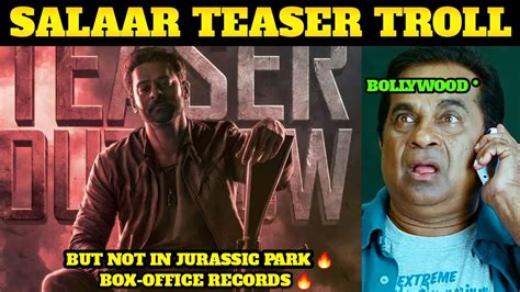 Salaar Teaser Troll Salaar Teaser Salaar Teaser Telugu Salaar