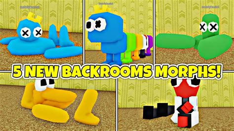 Update 🌈 How To Get All 5 New Rainbow Friends Backrooms Morphs [update 120] Roblox Youtube