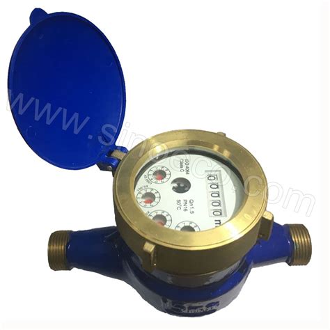 Lxsy E Multi Jet Full Liquid Sealed Class C Brass Water Meter Water