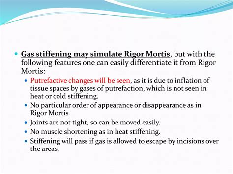 Postmortem Artefcts Ppt