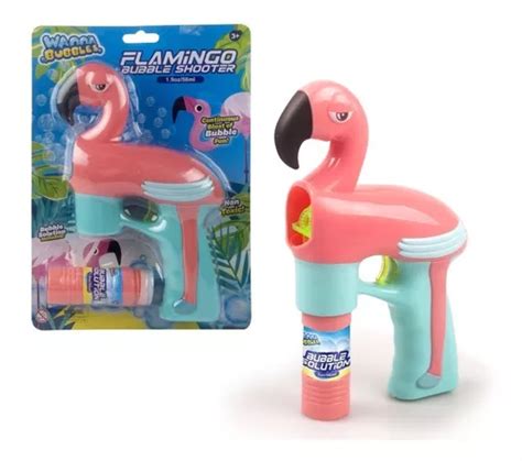 Burbujero Pompero Flamingo Wanna Bubbles Cuotas sin interés