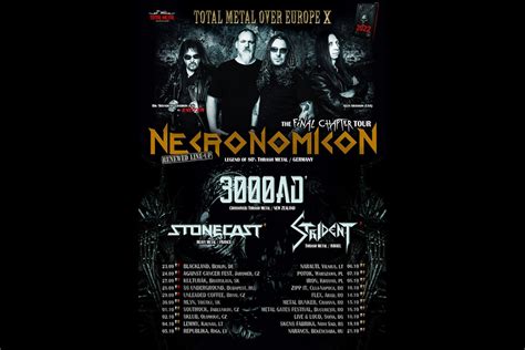 Thrash Metal Band NECRONOMICON Announce Headline The Final Chapter