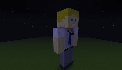 Skin Statue. Minecraft Map