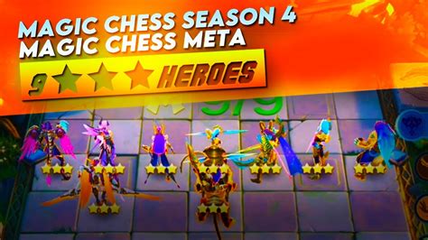 MAGIC CHESS SEASON 4 NEW META ASTRO POWER SWORDSMAN 9 3STAR