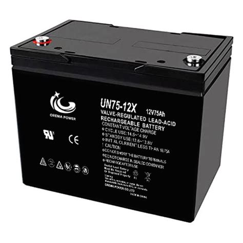 12v75ah Agm Deep Cycle Battery Ups 배터리 의 고품질 12v75ah Agm