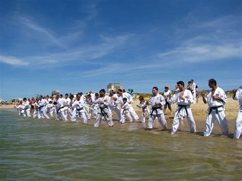 Karaté Goju Ryu Ju Jitsu Defesa Pessoal Estágio De Praia Akbeja