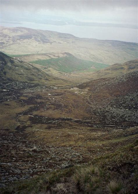 glaciation photo gallery goat fell isle  arran internet geography