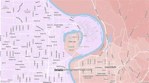 Ne Political Map Democrat Republican Areas In