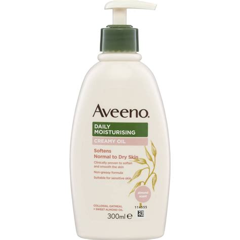 Aveeno Daily Moisturising Creamy Oil Body Lotion Sensitive Skin 300ml