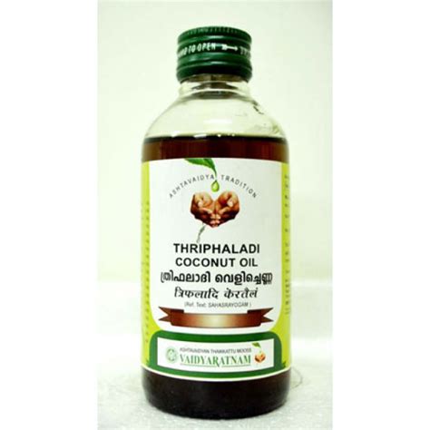 Vaidyaratnam Ayurvedic Thriphaladi Kera Thailam Ml