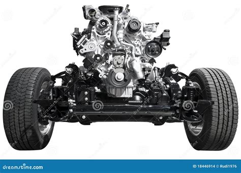 Drive Axle and Engine stock photo. Image of frame, object - 18446914