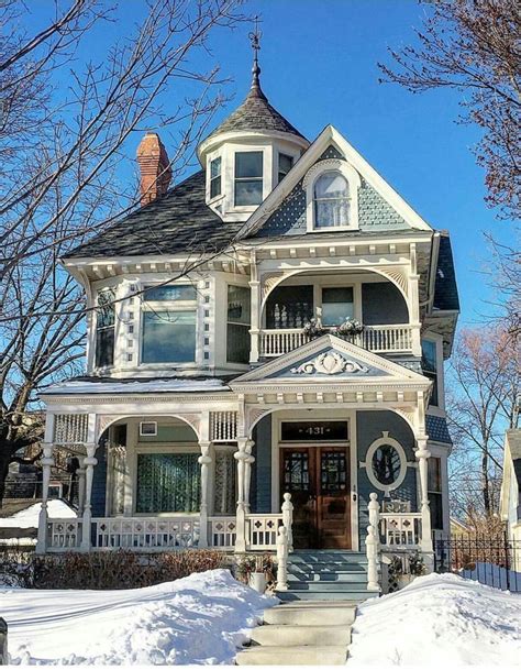 Pin on Dream Home | Cottage house exterior, Victorian homes exterior ...