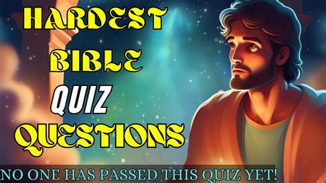 26 Bible Questions To Test Your Bible Knowledge Bible Quiz 34