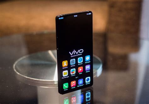 vivo apex el movil del futuro  lector de huellas en la pantalla