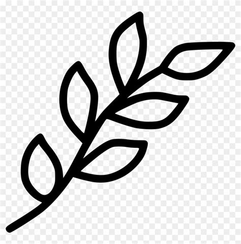 Leaf Branch Svg, HD Png Download - 980x948(#2374304) - PngFind