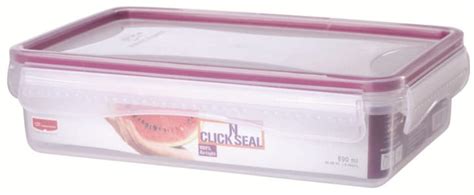 Buy Princeware Plastic Click N Seal Rectangular Container Ml