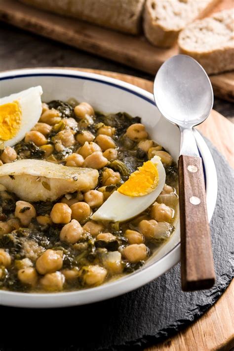 Potaje De Garbanzos Con Bacalao La Mejor Receta